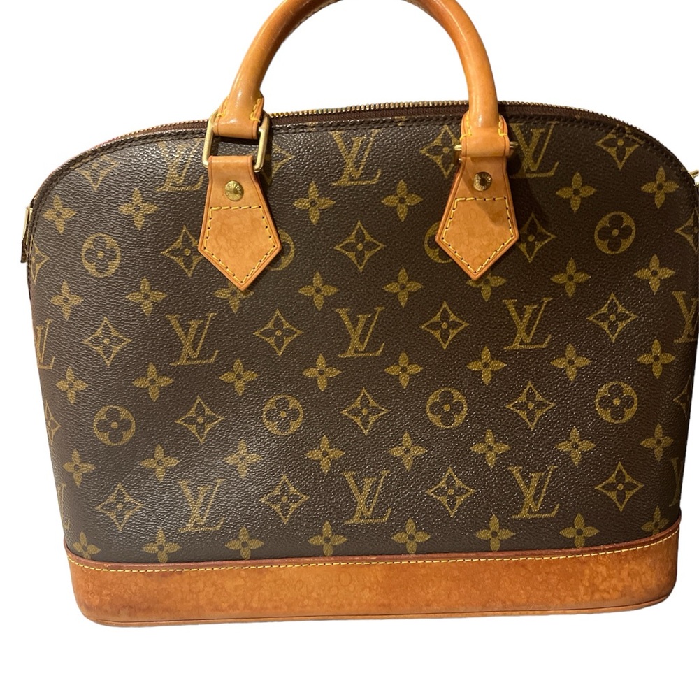 Pre-owned Louis Vuitton Alma Monogram Handbag